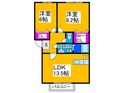 ドミ－ル旭Ｂ棟の間取図