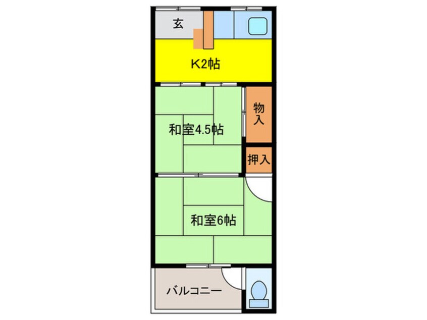 間取図 パ－ル苑