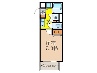 間取図 ｼﾃｨｰﾗｲﾌﾃﾞｨﾅｽﾃｨ新大阪