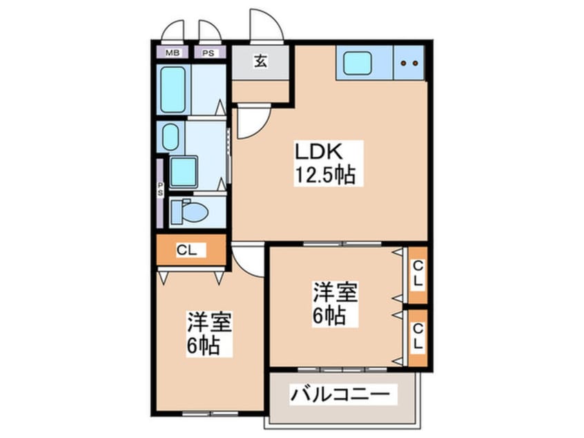 間取図 Collection　堺東Ⅱ