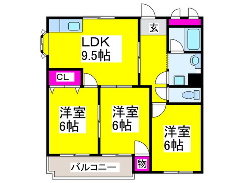 間取図 Collection　堺東Ⅱ