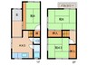 塩屋町六丁目貸戸建て 3Kの間取り