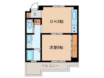 間取図 エンジェル坂下