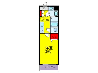 間取図 studio天満橋