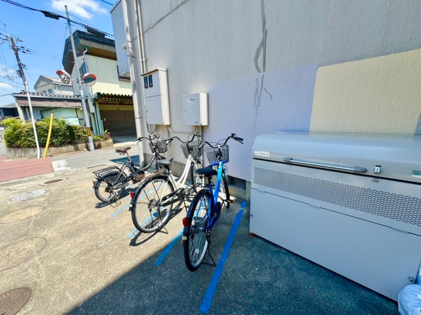 駐輪場 さやまハイツ
