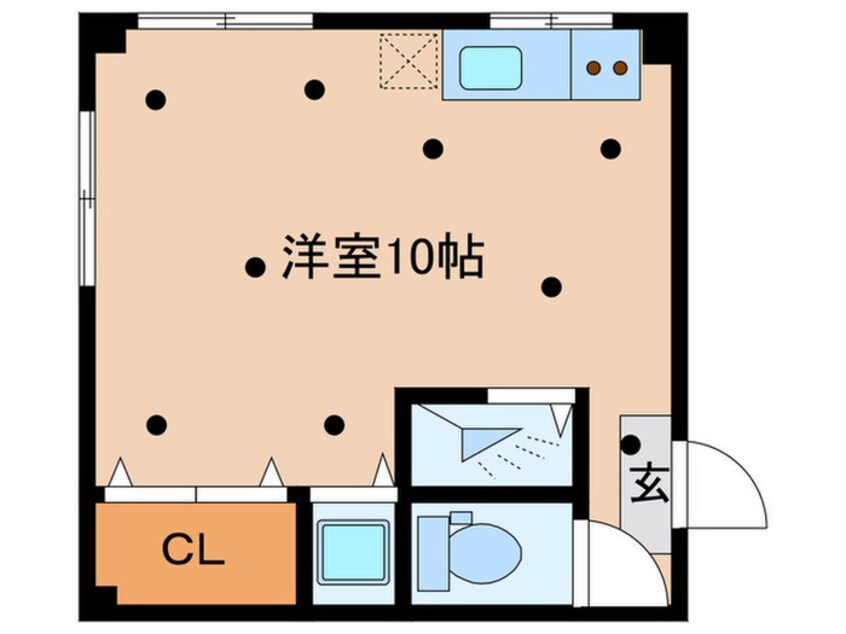 間取図 マンション青い鳥