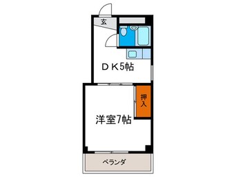 間取図 フレ－ル千里