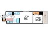 仮)CRESTTAPP京都西京極dex(404) 1LDKの間取り
