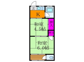 間取図 近江文化２号棟