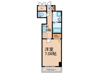 間取図 Ｋ－フロント加美北公園