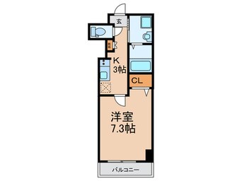 間取図 Ｋ－フロント加美北公園