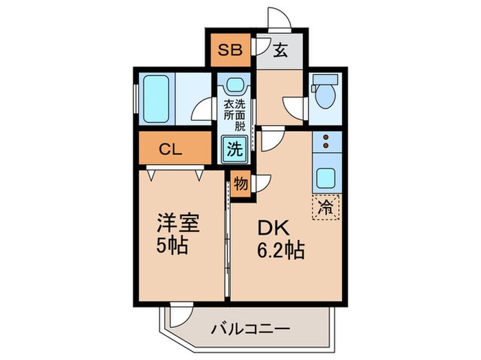 間取り図 エステムコート北堀江Ⅱ