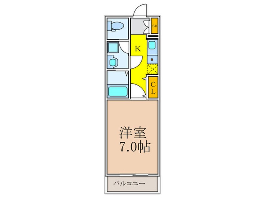 間取図 グランカーサ緑地公園