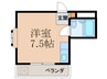 新和ハイツ 1Rの間取り