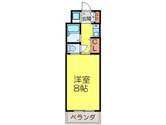 間取図 シティー・コム高槻