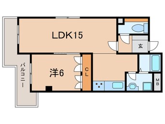 間取図 ワコ－レ篠原中町