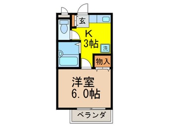 間取図 プレミアメゾン東みのお