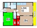 メゾン武庫之荘３番館の間取図