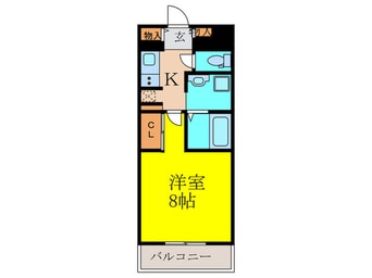 間取図 ロジュマンヴェール御影Ⅰ