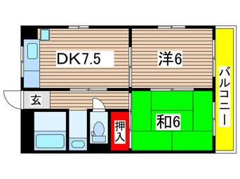 間取図 エステ－ト宮本