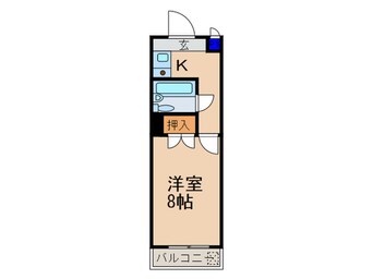 間取図 セジュール大手筋