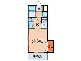 間取図 ハイム北野