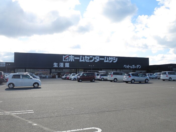 ホームセンタームサシ貝塚店(電気量販店/ホームセンター)まで750m アヴニールHIKO