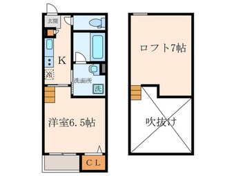 間取図 プログレス武庫川東