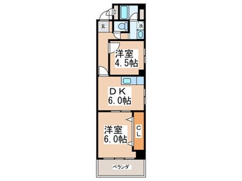 間取図 第２生駒ビル
