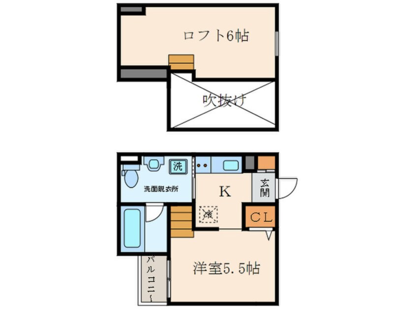 間取図 クラスティーネヴィラ尼崎