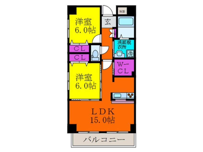 間取図 アンフィニⅨ