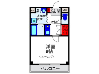 間取図 ピオラ豊中