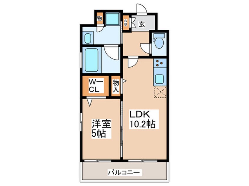 間取図 Southern Nippombashi