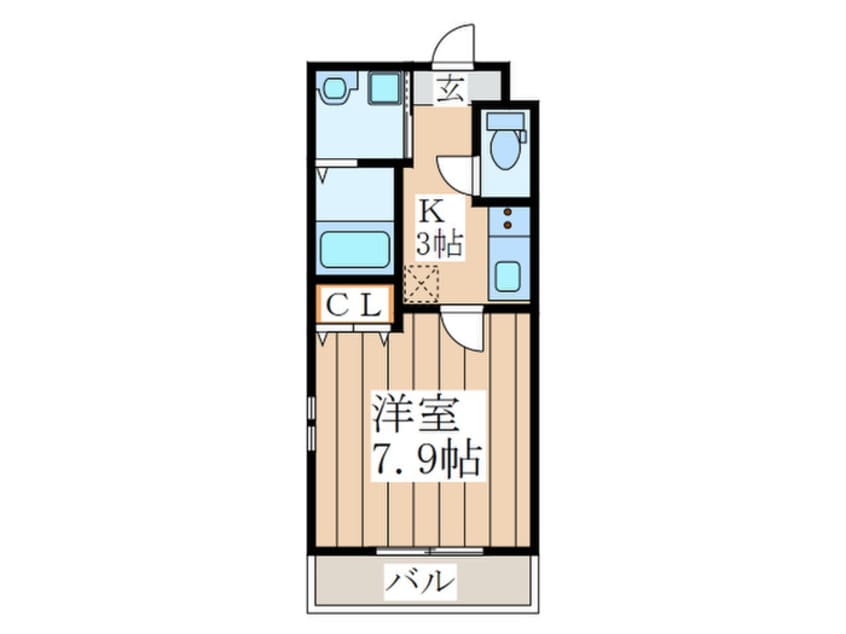 間取図 フジパレス下新庄駅南
