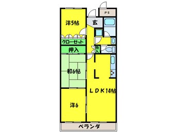 間取図 サンシャイン大和