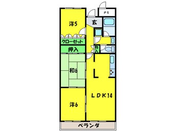 間取図 サンシャイン大和