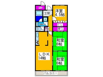 間取図 サンシャイン大和