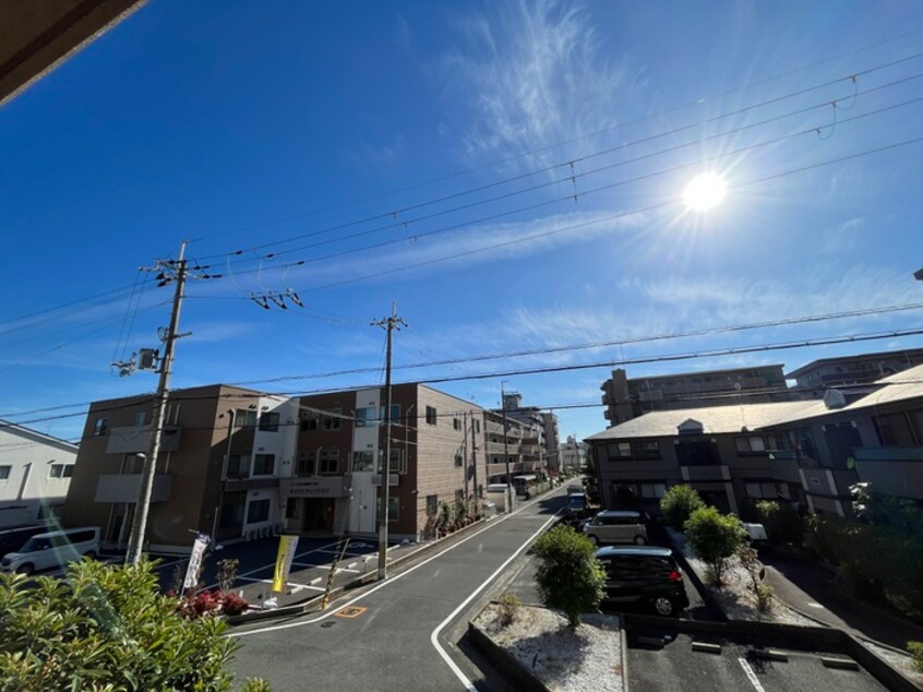 室内からの展望 若園１１番館