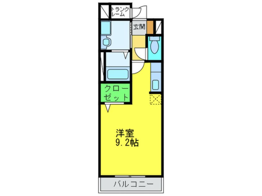 間取図 Ｍ・Ｙコ－ト
