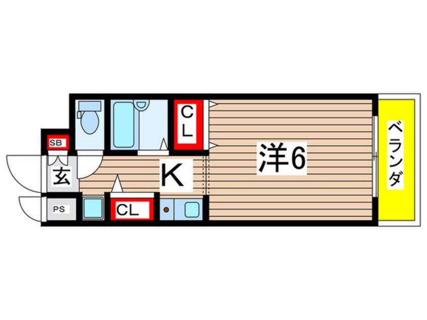 間取図 アルシュベージュ