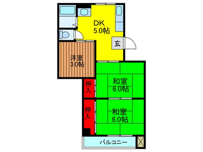 間取り図 第３ＧＭビル