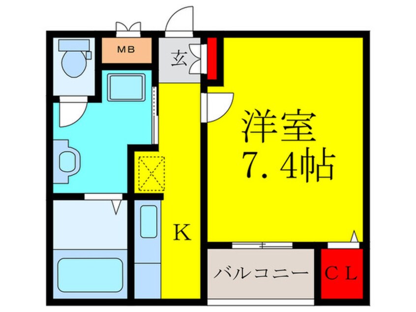 間取図 シェーネ