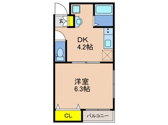 間取図 グランガーデン新神戸