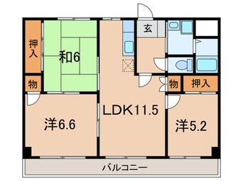 間取図 ドム－ル林