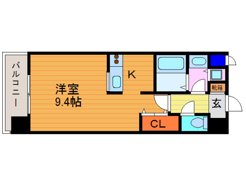 間取図 レジュ－ルアッシュ清水