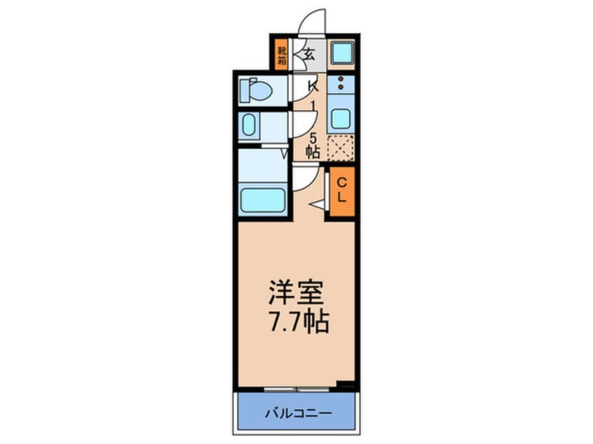 間取図 S-RESIDENCE高井田Central