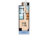 S-RESIDENCE高井田Central 1Kの間取り