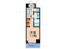 S-RESIDENCE高井田Central 1Kの間取り