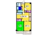 泉北星和台コーポラス(311) 3LDKの間取り