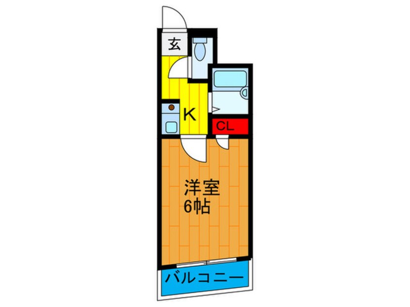 間取図 メゾンかなめ